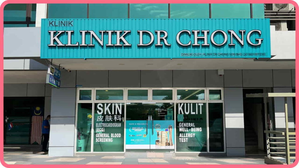 facials treatment shah alam dr chong clinic shah alam