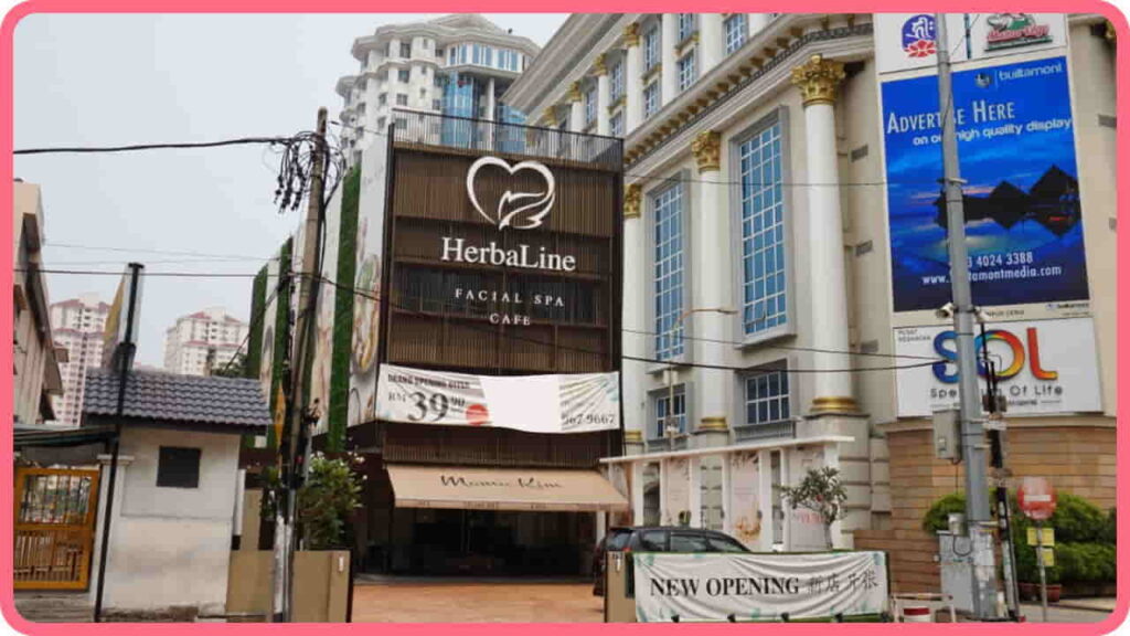 herbaline facial spa jalan pahang