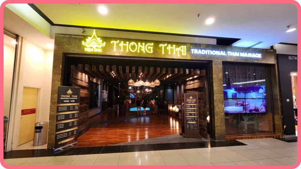 tempat spa johor thong thai traditional thai massage (ksl city mall)