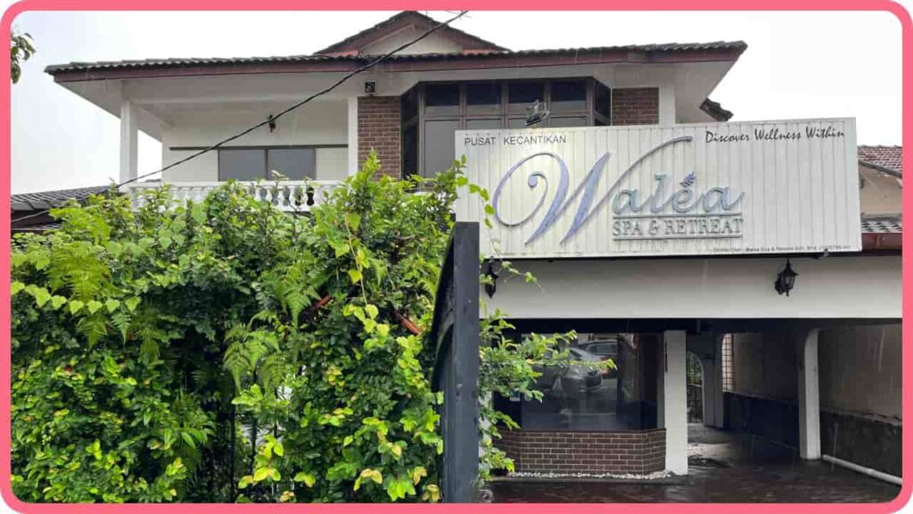 tempat spa johor walea spa & retreat