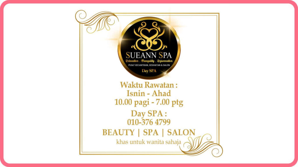 tempat spa negeri perak sueann spa