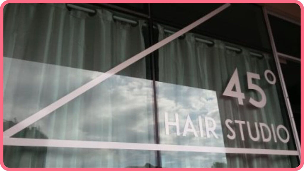 45 degree hair studio