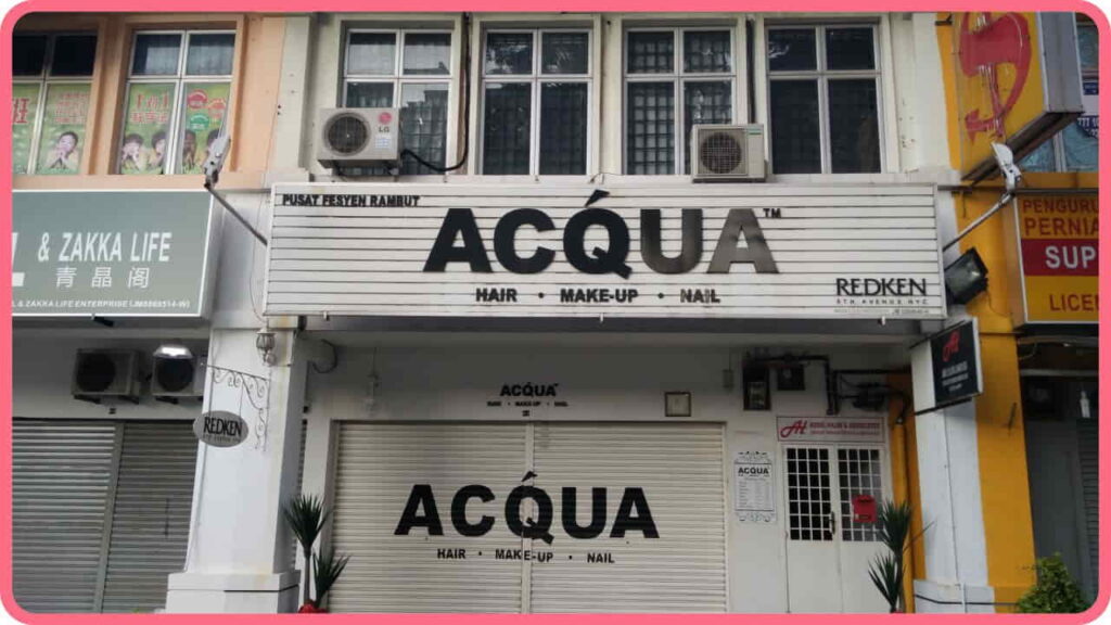 acqua hair & beauty saloon