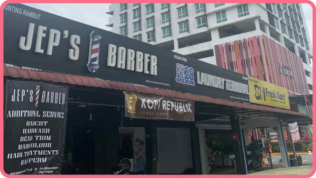 barber shop johor bahru - jep’s barbershop