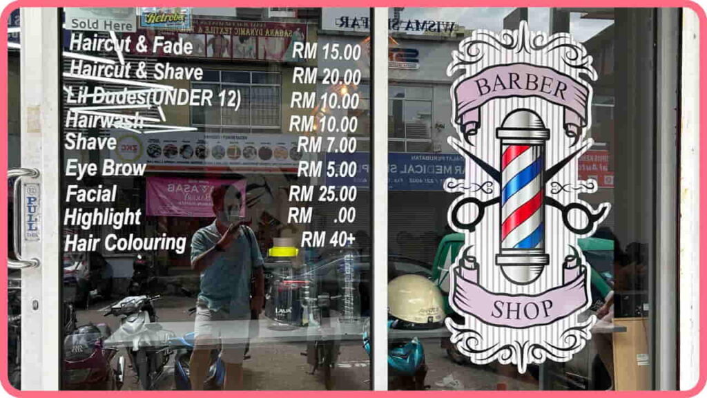 barber shop johor bahru, maan classic barber shop