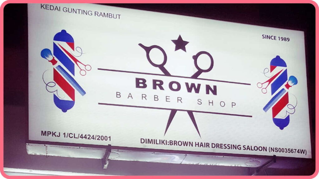 barber shop kajang - brown barber shop