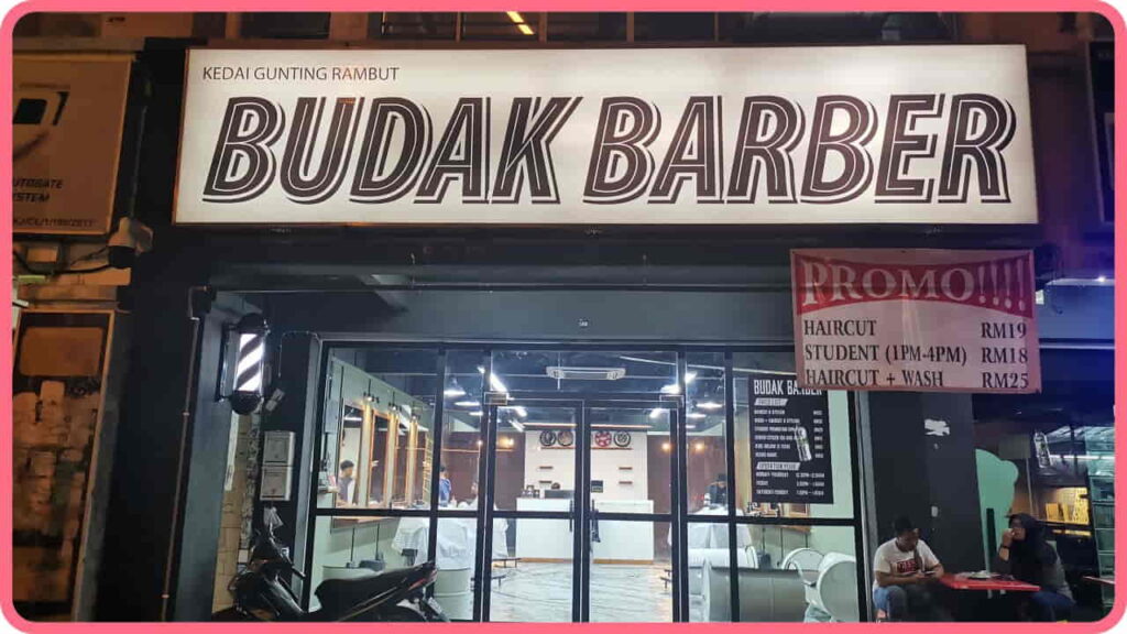 barber shop kajang - budak barber