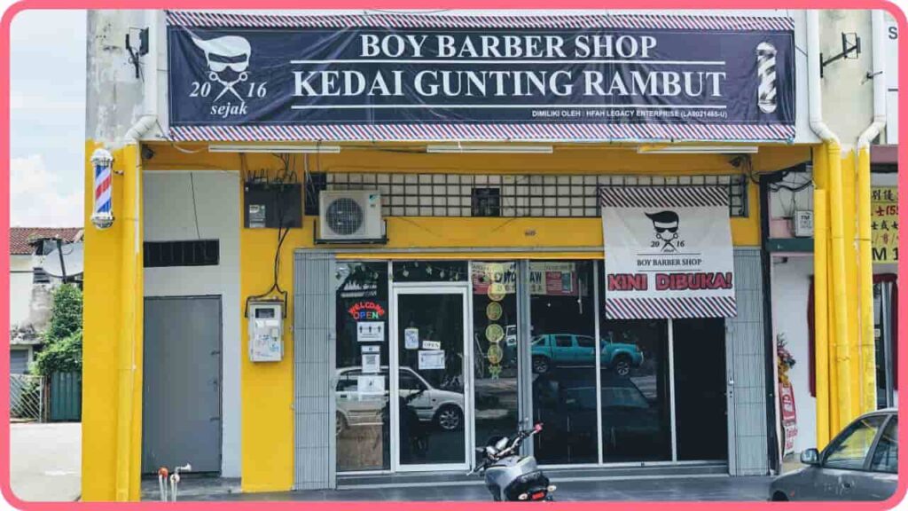 barber shop senawang, boy barber shop n9