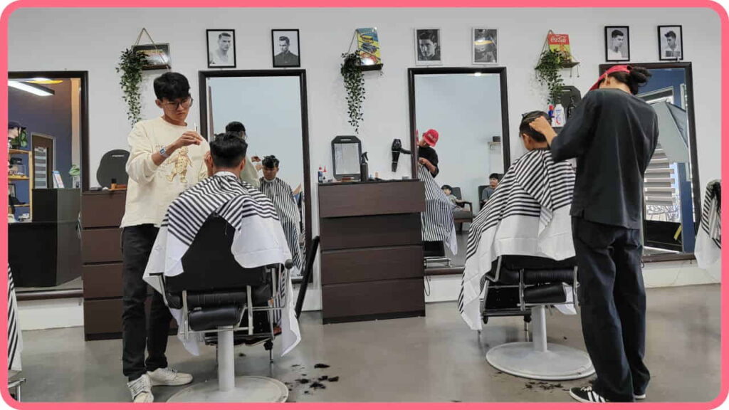 barber shop seremban 2, khai barbershop