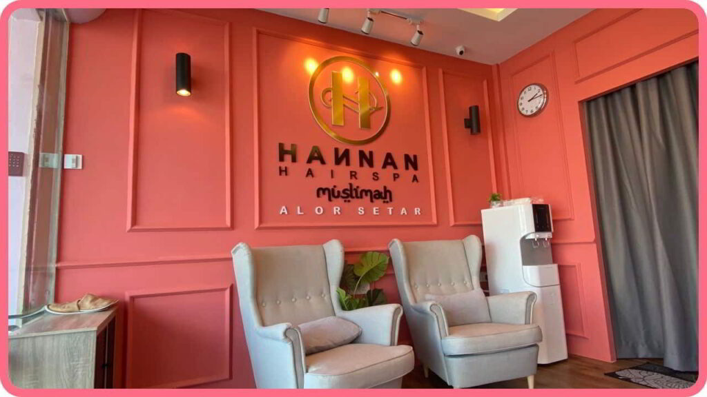 beauty hair salon alor setar, hannan hairspa alor setar