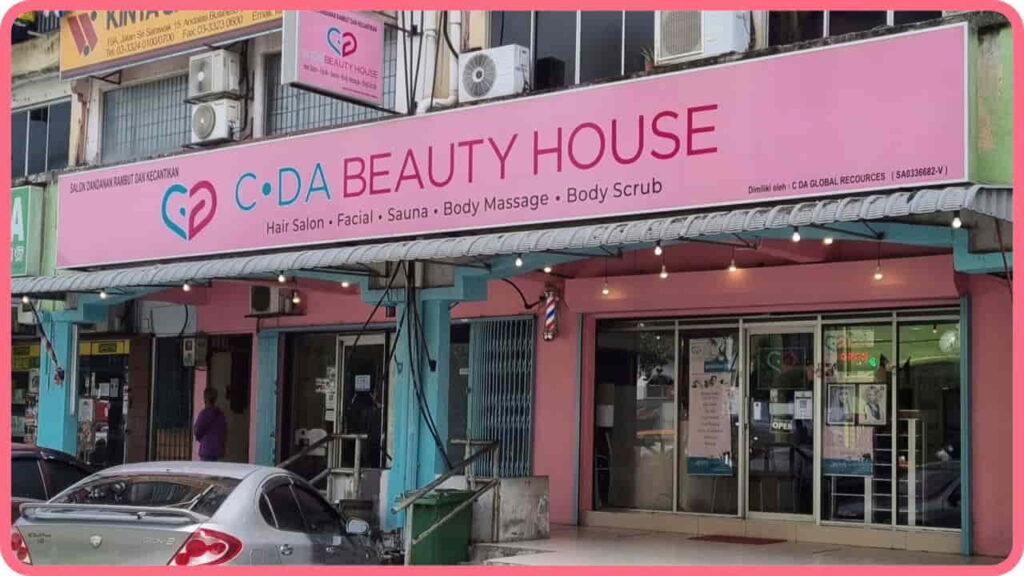 beauty hair salon klang, cda hair & beauty house