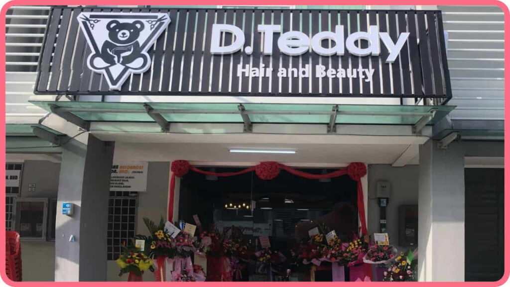 beauty hair salon klang, dteddy hair & beauty