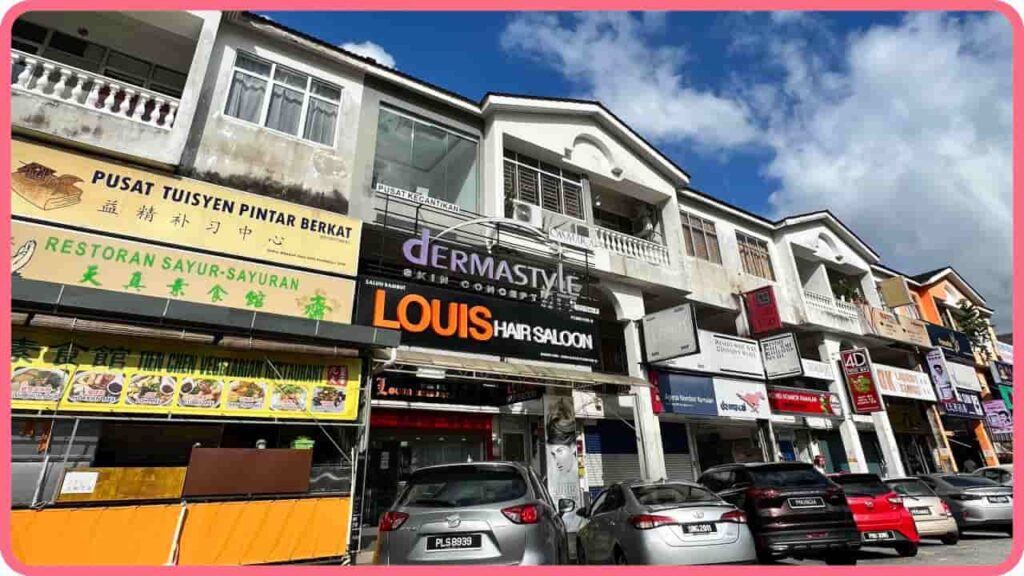 beauty hair salon penang, louis hair art