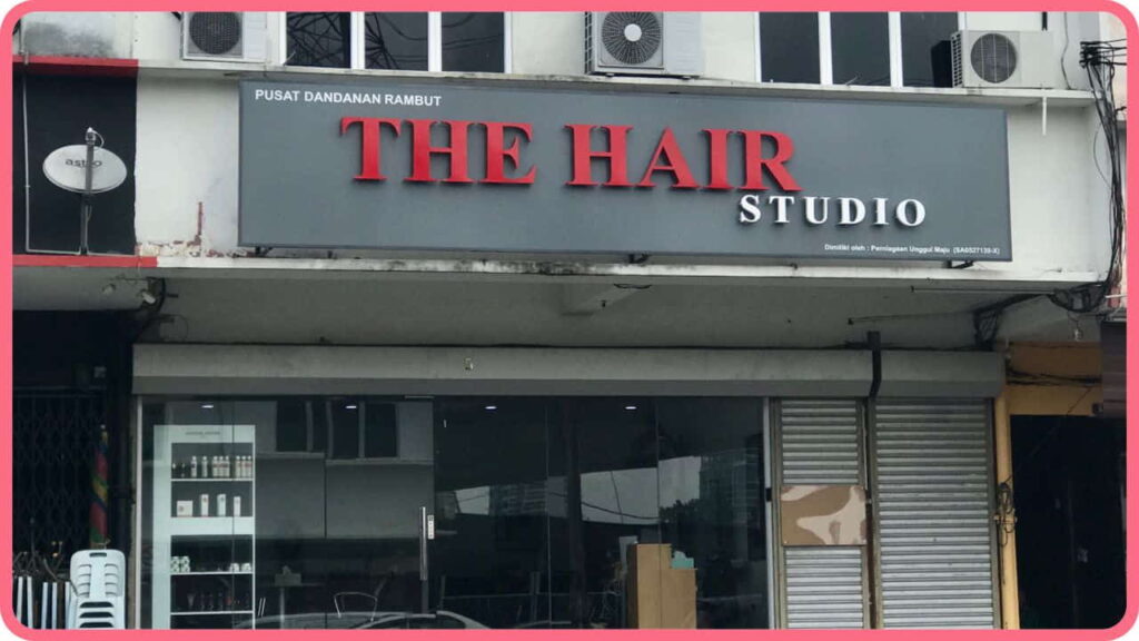 beauty hair salon petaling jaya, the hair studio