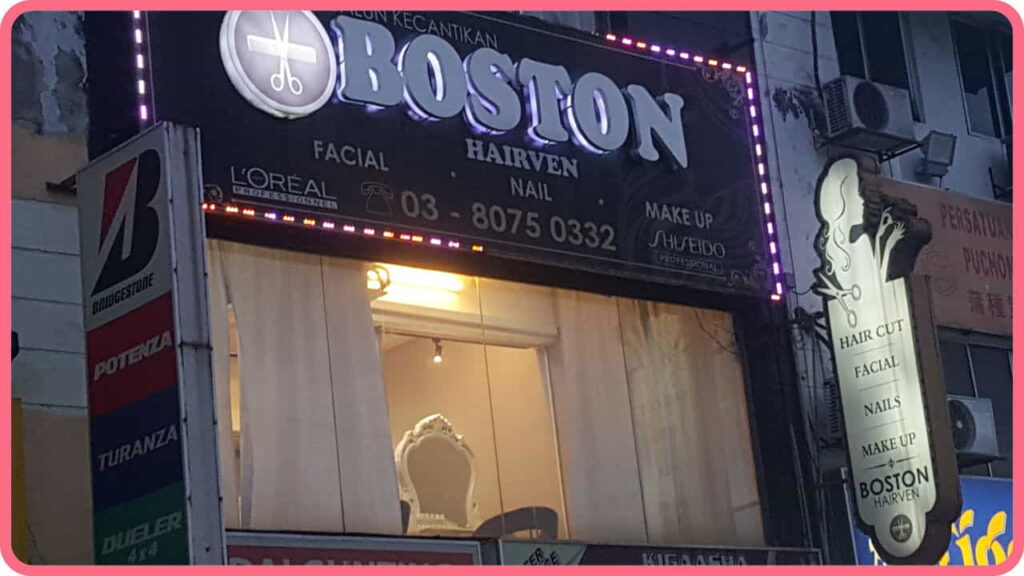 beauty hair salon puchong, boston hair & beauty