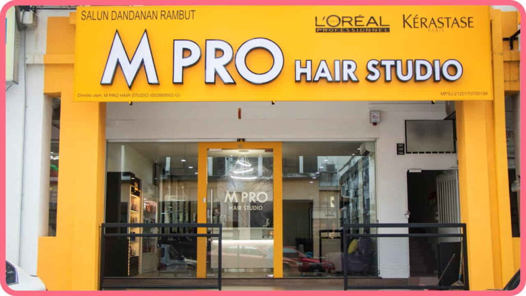 beauty hair salon puchong, m pro hair studio