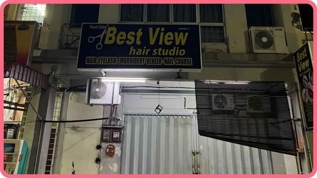 beauty hair salon seremban, best view hair studio