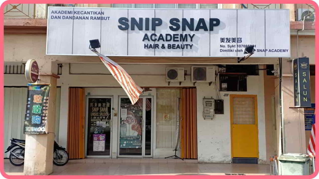 beauty hair salon seremban, snip snap saloon