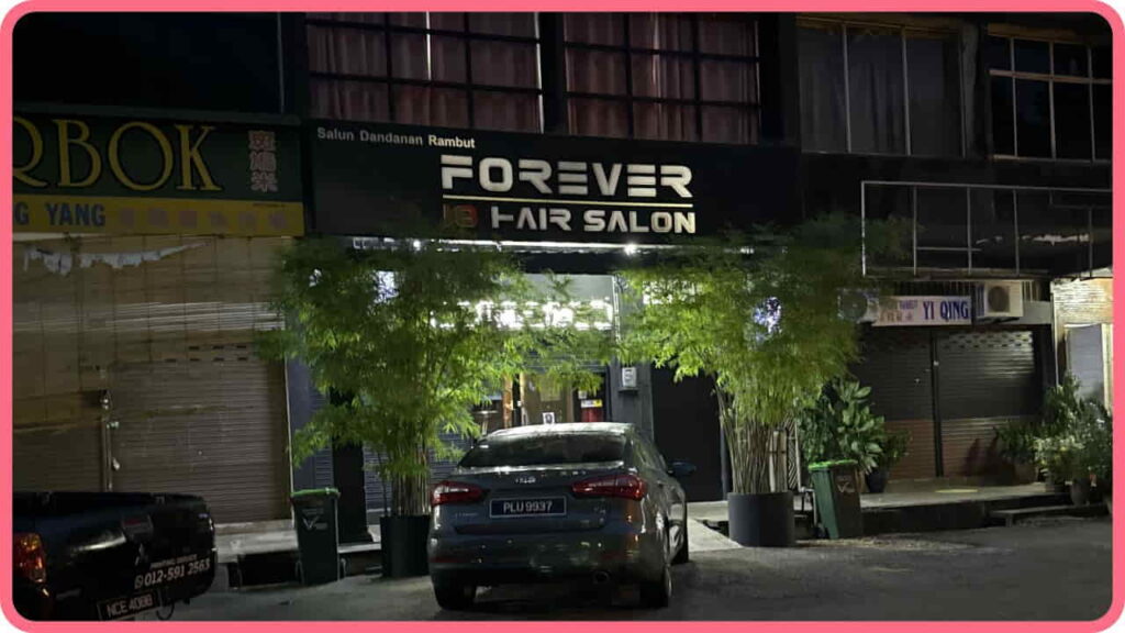 beauty hair salon sungai petani, forever18 hair salon