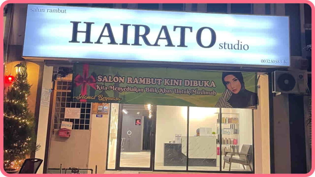 beauty hair salon sungai petani, hairato studio