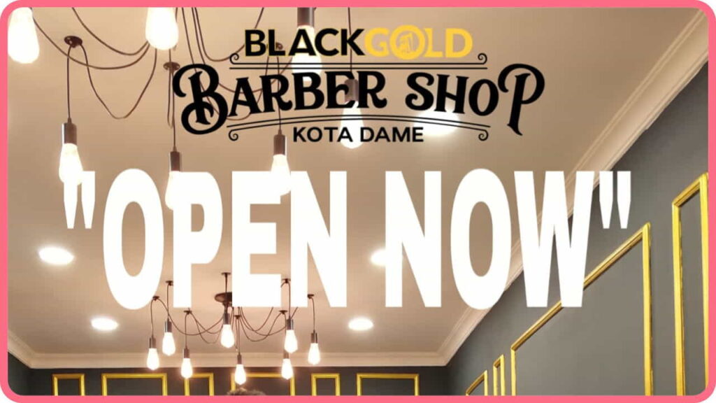 black gold barbershop