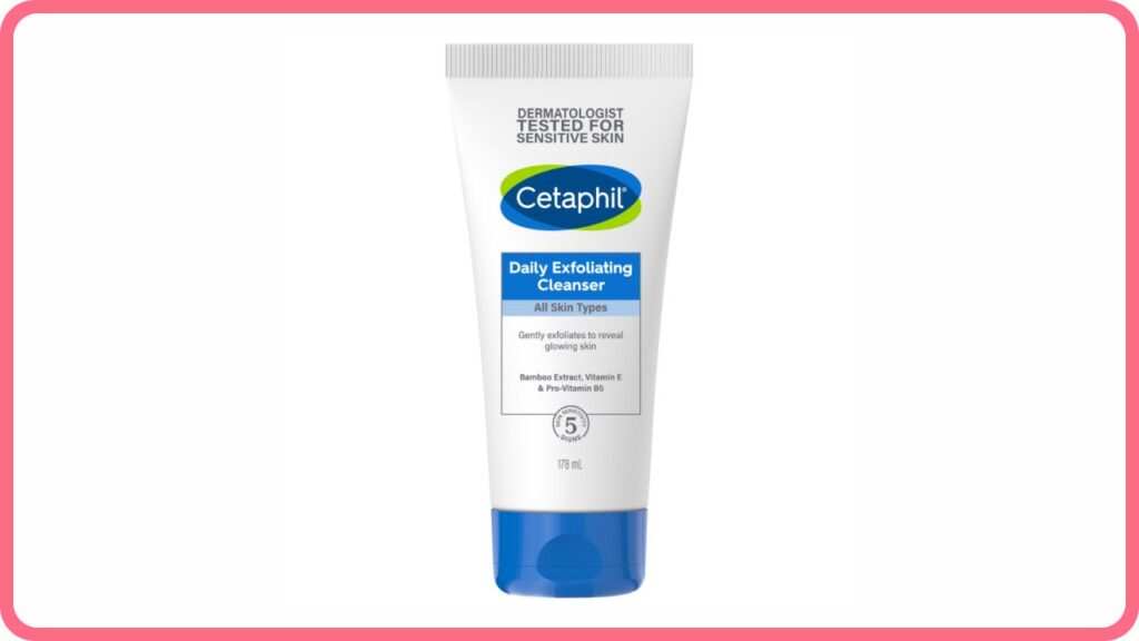 cetaphil daily exfoliating cleanser