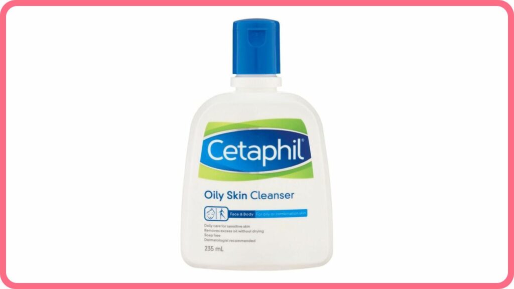 cetaphil oily skin cleanser gel for face & body