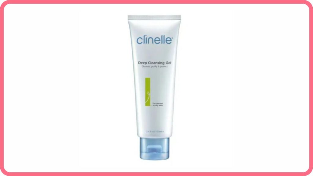 clinelle deep cleansing gel