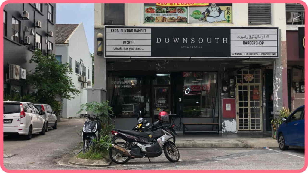 downsouth barbershop @ setia tropika