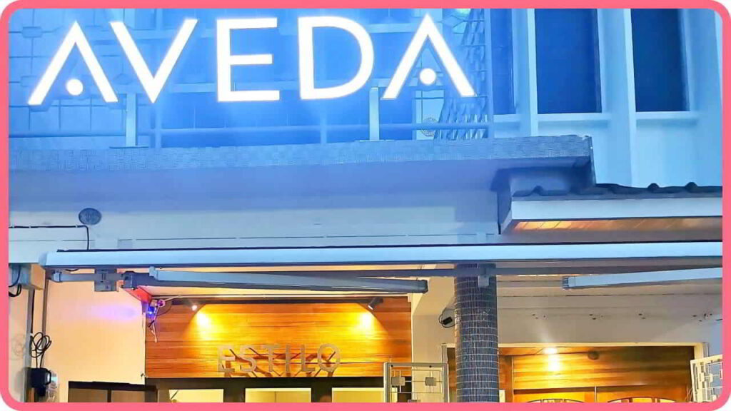 estilo aveda salon penang