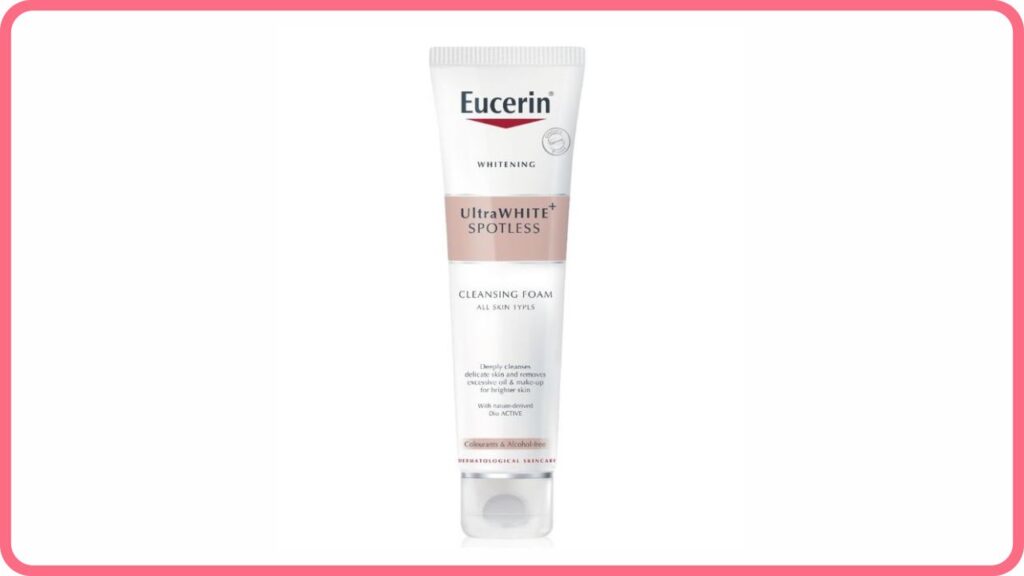 eucerin spotless brightening gentle cleansing foam