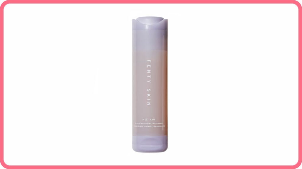 fenty skin melt awf jelly oil makeup-melting cleanser