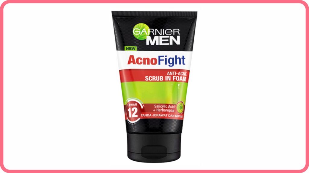 garnier men acno fight acne foam