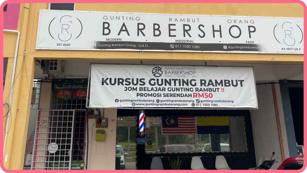 gunting rambut orang (g.r.o) barbershop