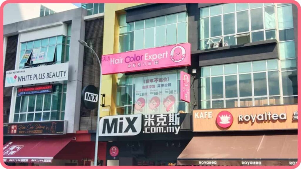 hair color expert mount austin johor bahru hair salon