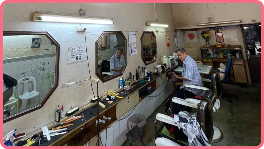 huang koong barber shop