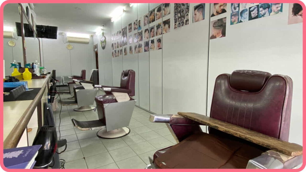 kedai gunting rambut astana