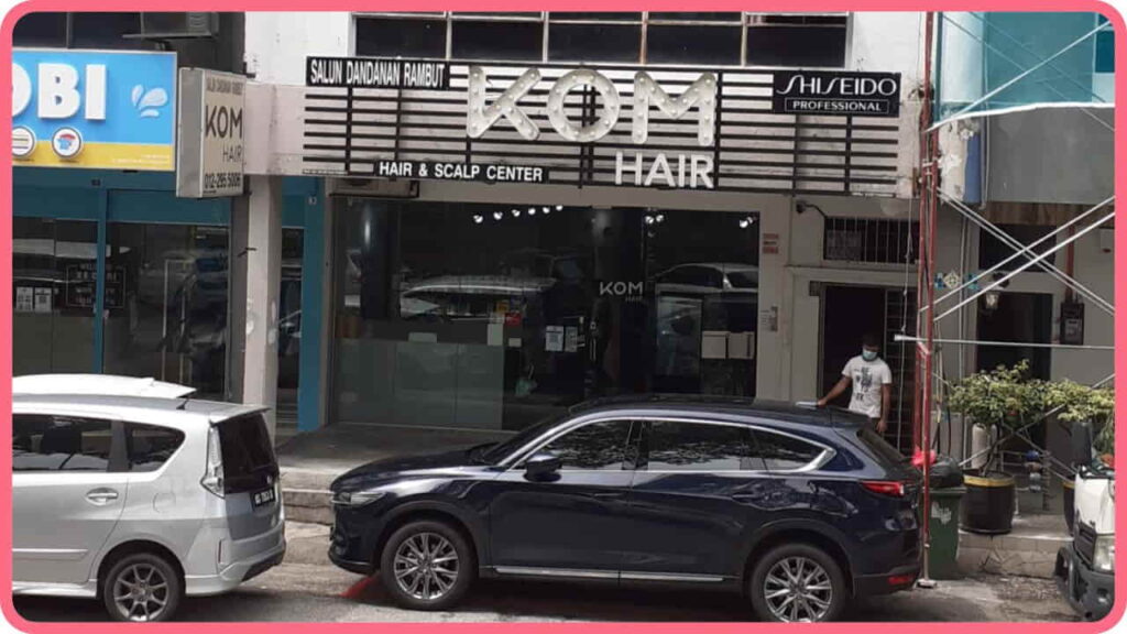 kom hair salon - hair salon puchong