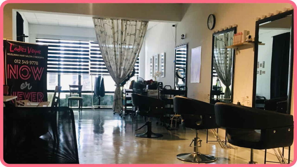 ladies vogue muslimah hair salon & beauty spa cyberjaya