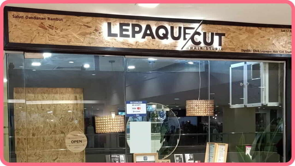 lepaque cut hair studio - salon muslimah