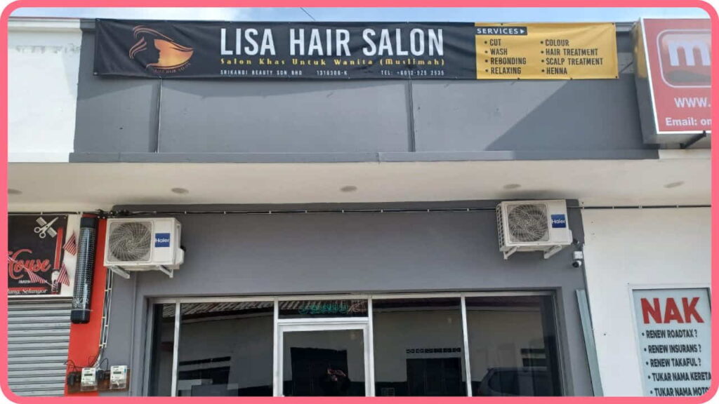 lisa hair salon klang (for woman)