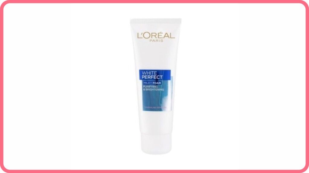 l'oreal paris aura perfect milky facial foam