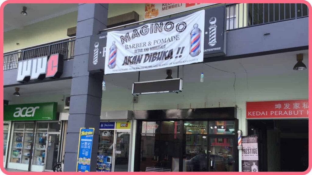 maginoo barber shop ipoh station 18