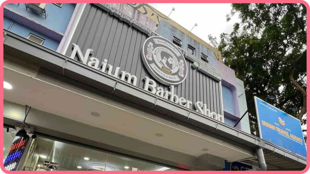 naium barber shop @ bukit bintang