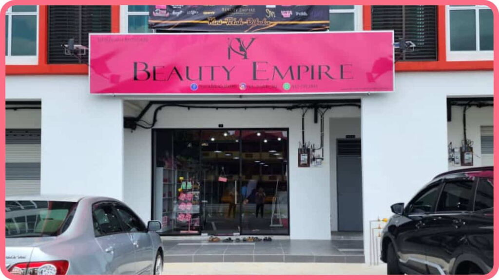 ny beauty empire kosmetik parit raja