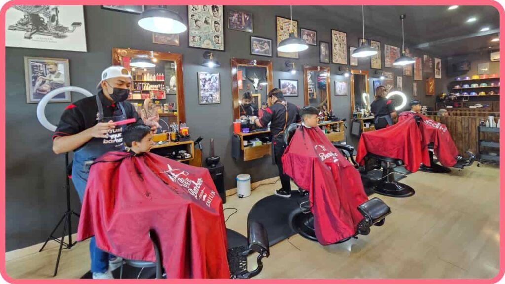 p.r.e. barbershop bandar seri putra