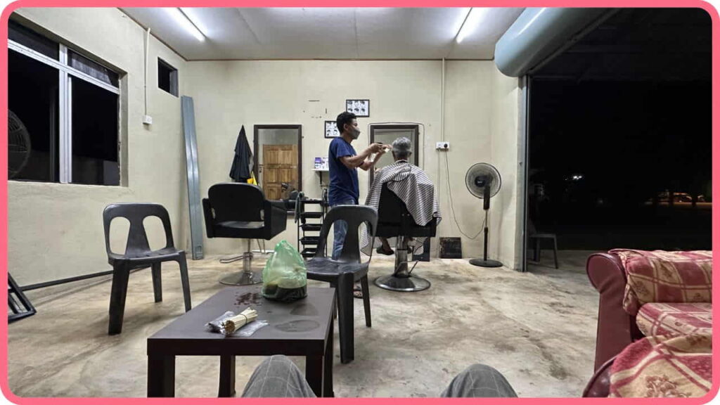 pak mus barbershop pendang