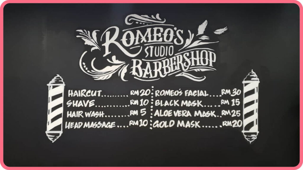 romeos studio barbershop farlim