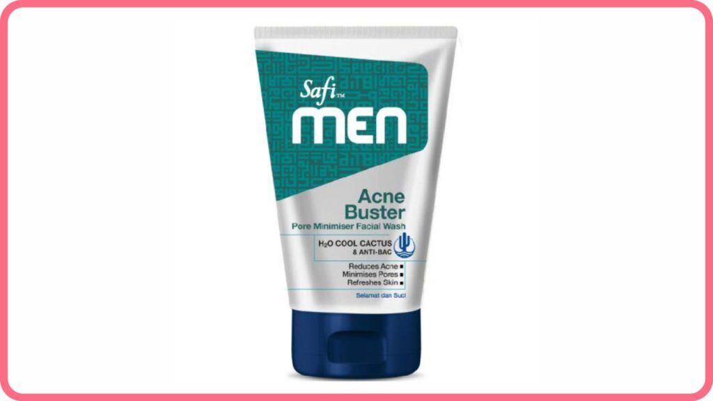 safi men - acne buster pore minimiser facial wash