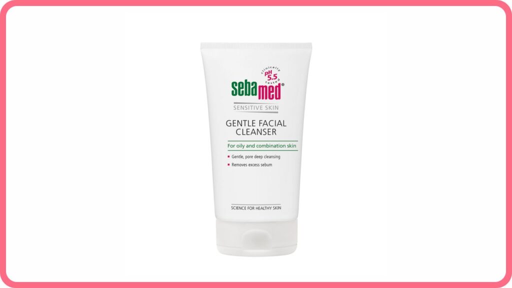 sebamed facial cleanser for oily and combination skin